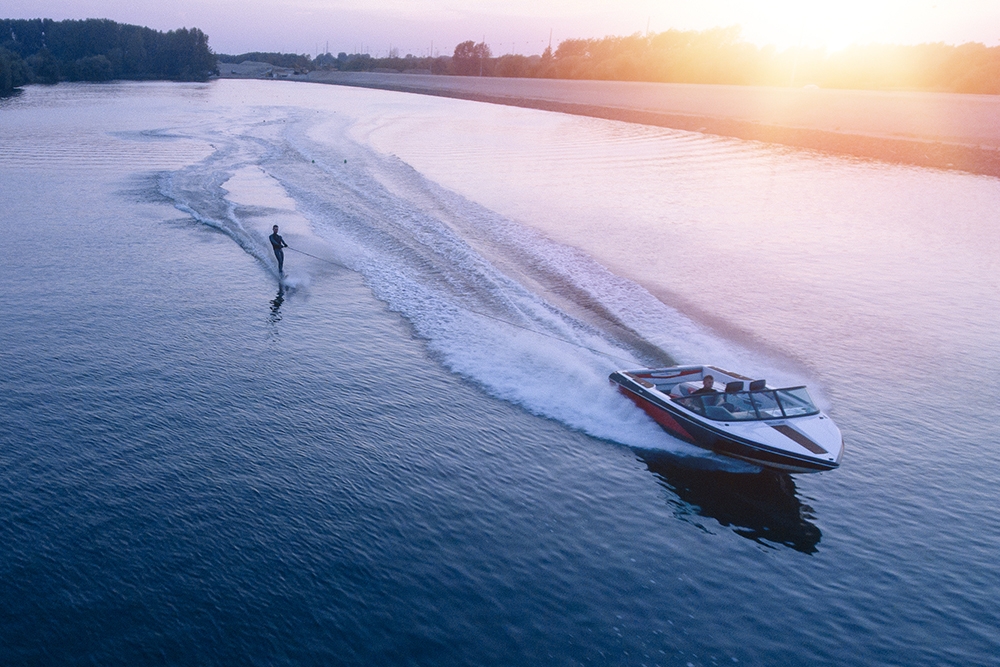 boat in water