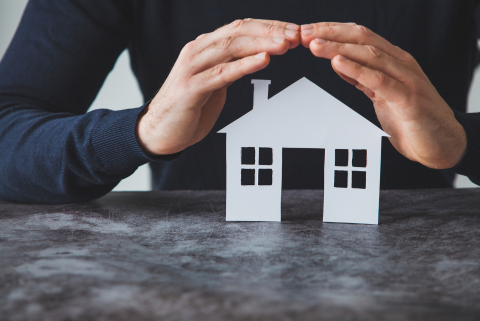 house over hands