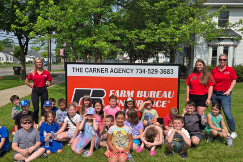 2nd Graders at the Carner Agency